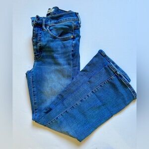 Madewell Kick out Crop Jeans